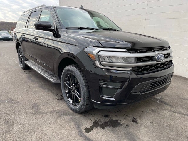 A black 2024 Ford Expedition MAX at Coughlin Ford of Heath.