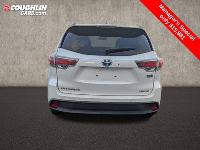 2015 Toyota Highlander Hybrid Limited Platinum
