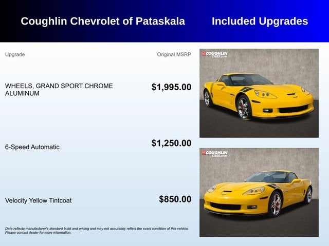 2011 Chevrolet Corvette Z16 Grand Sport w/1LT