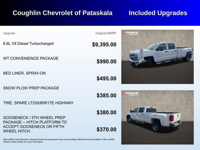 2018 Chevrolet Silverado 3500HD Work Truck