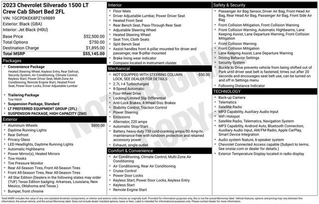 2023 Chevrolet Silverado 1500 LT