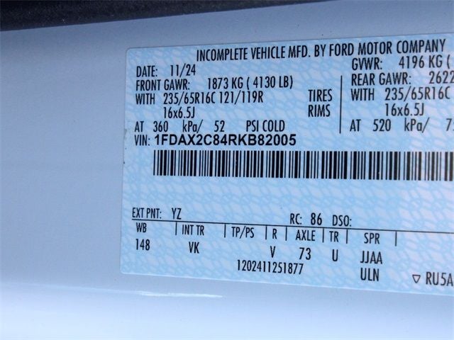 2024 Ford Transit Passenger Wagon XL