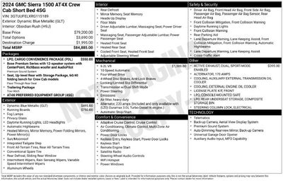 2024 GMC Sierra 1500 AT4X
