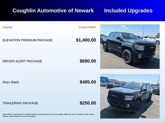 2022 GMC Canyon 4WD Elevation