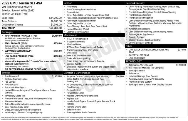 2022 GMC Terrain SLT