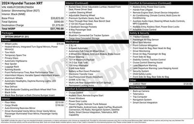 2024 Hyundai Tucson XRT