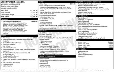 2024 Hyundai Sonata SEL