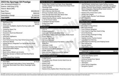 2023 Kia Sportage SX-Prestige