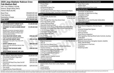 2020 Jeep Gladiator Rubicon
