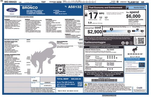 2026 Ford Bronco Badlands