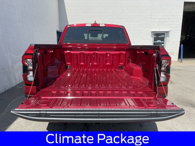 New 2025 Ruby Red Metallic Tinted Clearcoat Ford Ranger LARIAT Crew Cab ...