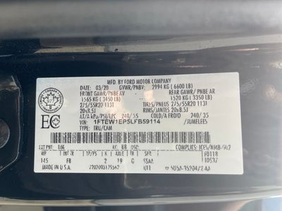 2020 Ford F-150 XLT