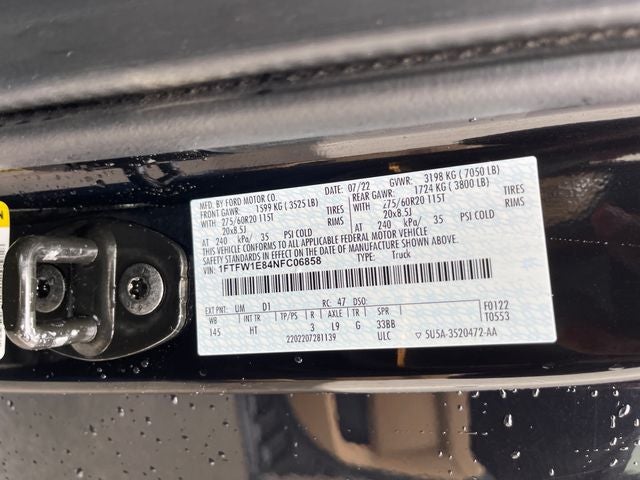 2022 Ford F-150 Lariat