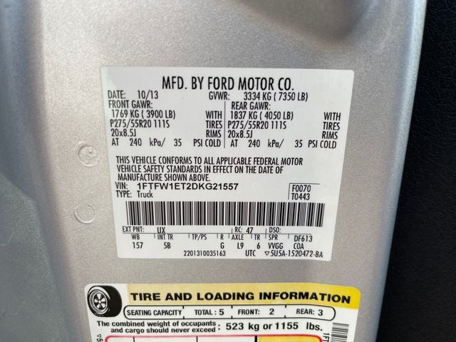 2013 Ford F-150 FX4
