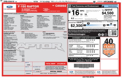 2017 Ford F-150 Raptor