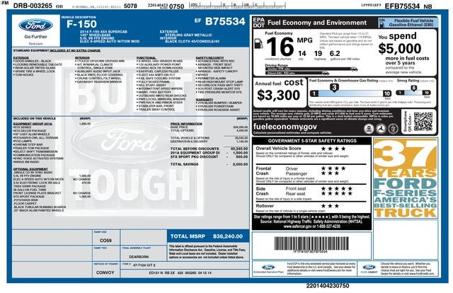 2014 Ford F-150 STX 4x4 SuperCab 145-in's photo