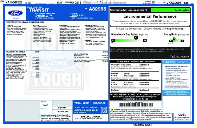 2027 Ford Transit-150 Base