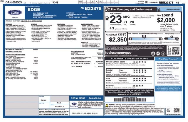 2024 Ford Edge SEL