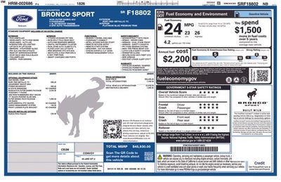 2025 Ford Bronco Sport Outer Banks