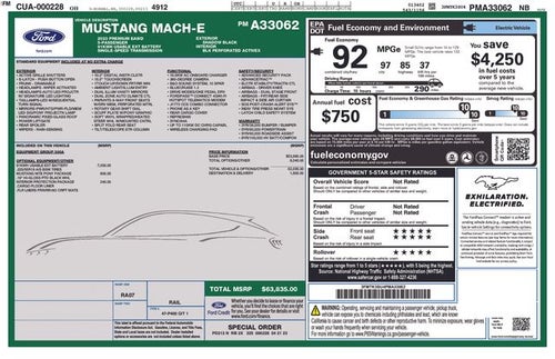 2023 Ford Mustang Mach-E Premium