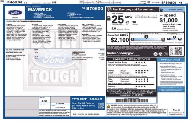 2025 Ford Maverick XL