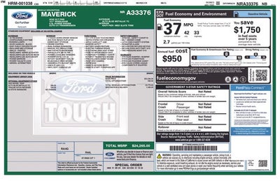 2022 Ford Maverick XL