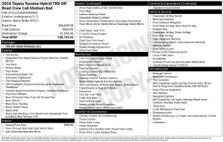 2024 Toyota Tacoma Hybrid TRD Off Road