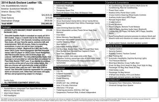 2014 Buick Enclave Leather Group