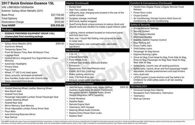 2017 Buick Envision Essence