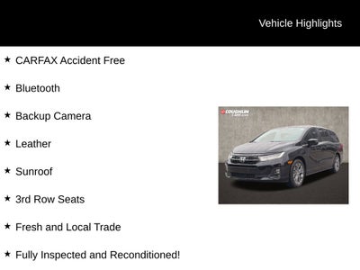 2025 Honda Odyssey Touring