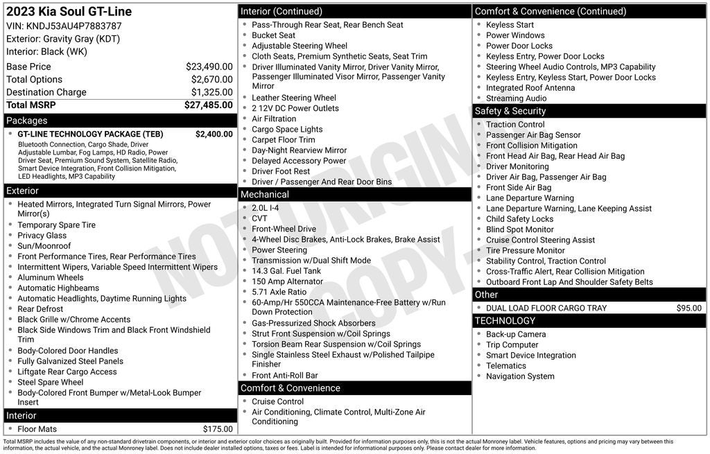 2023 Kia Soul GT-Line