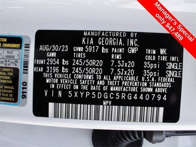 2024 Kia Telluride SX-Prestige