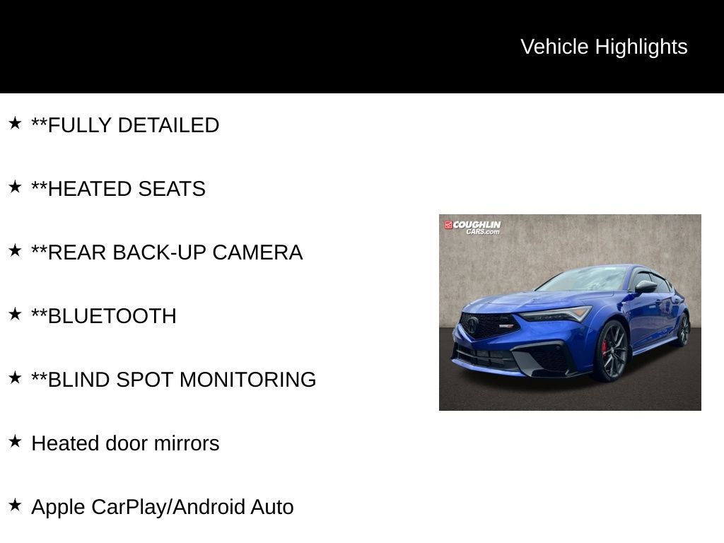 2024 Acura Integra Type S