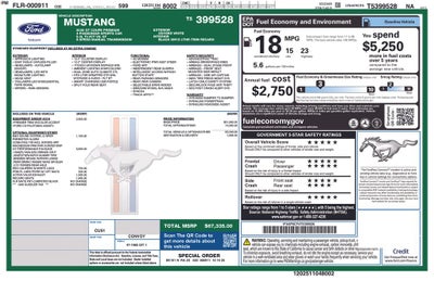 2026 Ford Mustang GT Premium Performance Package