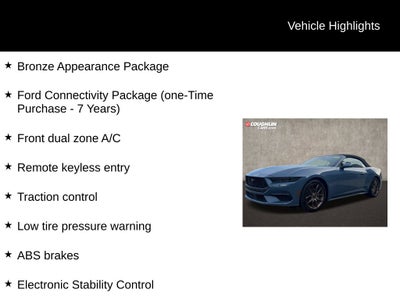 2026 Ford Mustang EcoBoost