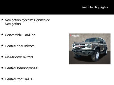 2026 Ford Bronco Heritage Edition
