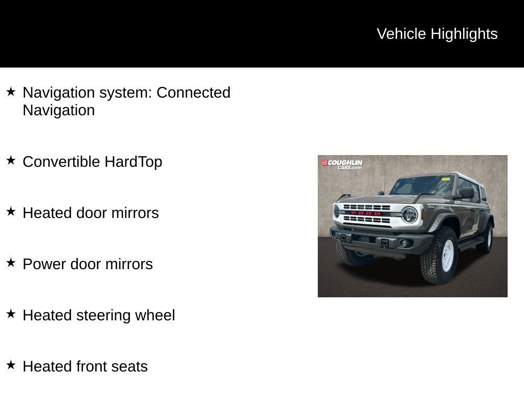 2026 Ford Bronco Heritage Edition