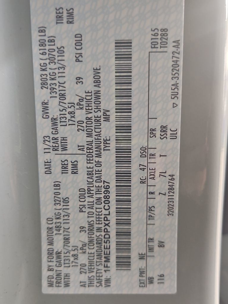 2023 Ford Bronco Badlands SASQUATCH