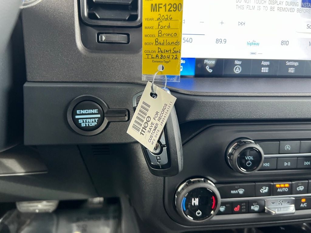 2026 Ford Bronco Badlands