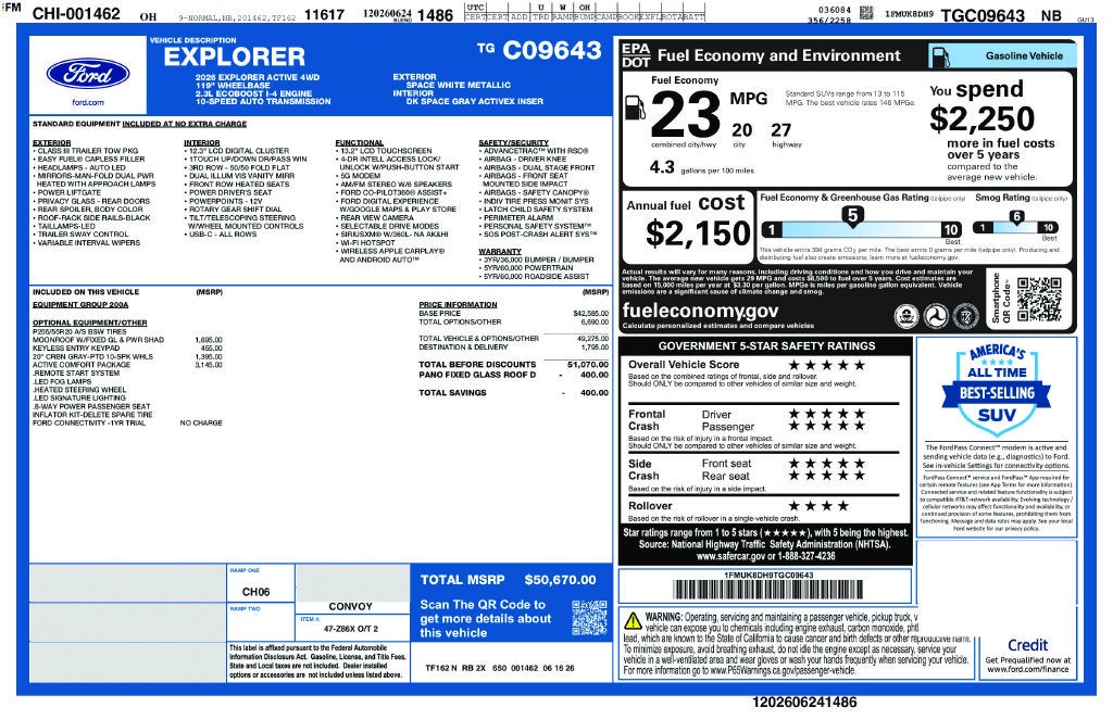2026 Ford Explorer Active