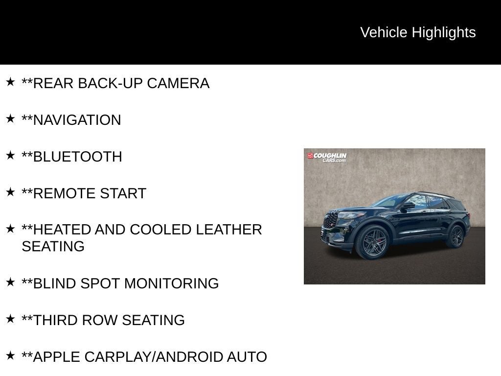 2026 Ford Explorer ST 4WD