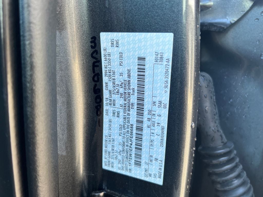 2018 Ford F-150 XLT