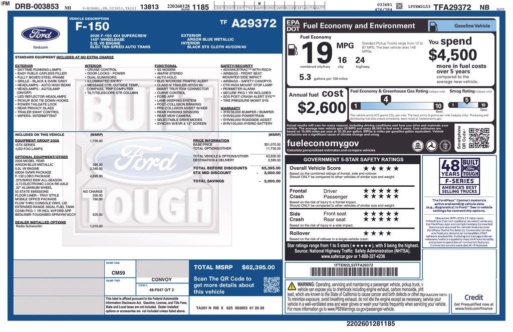2026 Ford F-150 STX LOBO