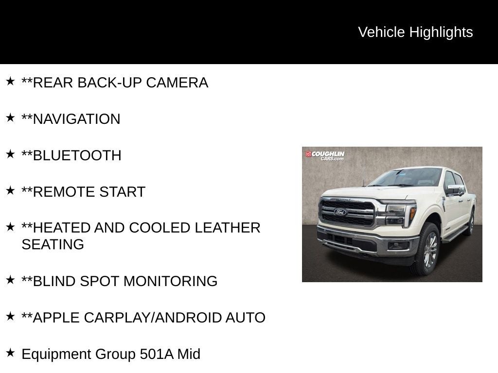 2025 Ford F-150 Lariat 4X4