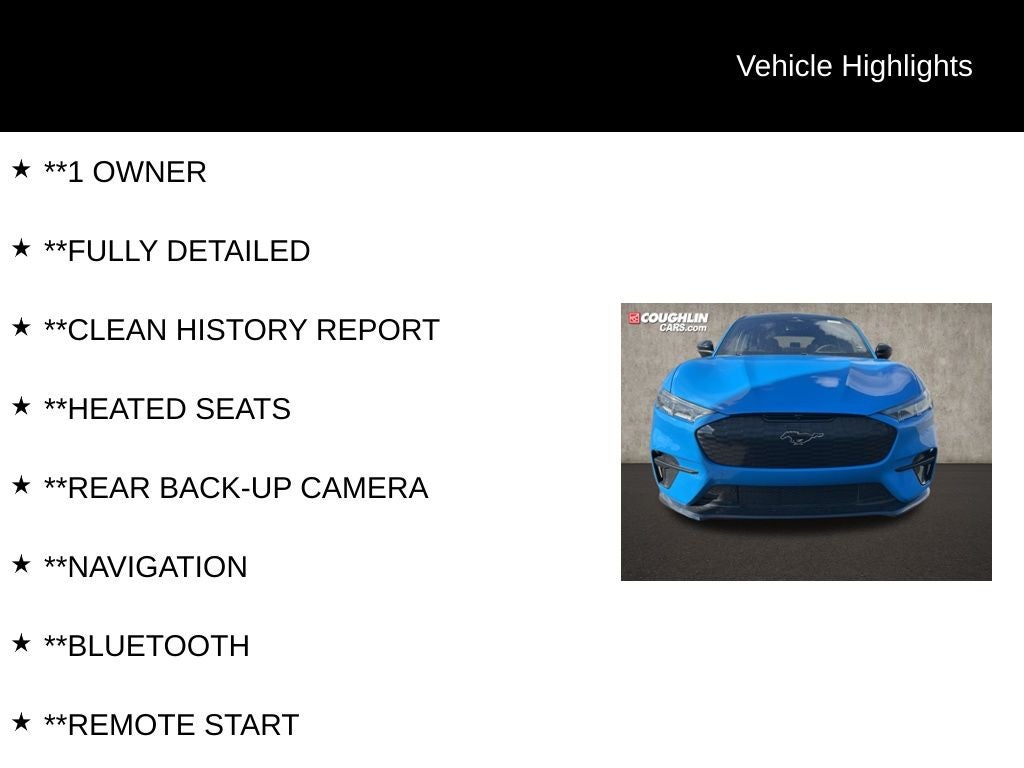 2023 Ford Mustang Mach-E GT
