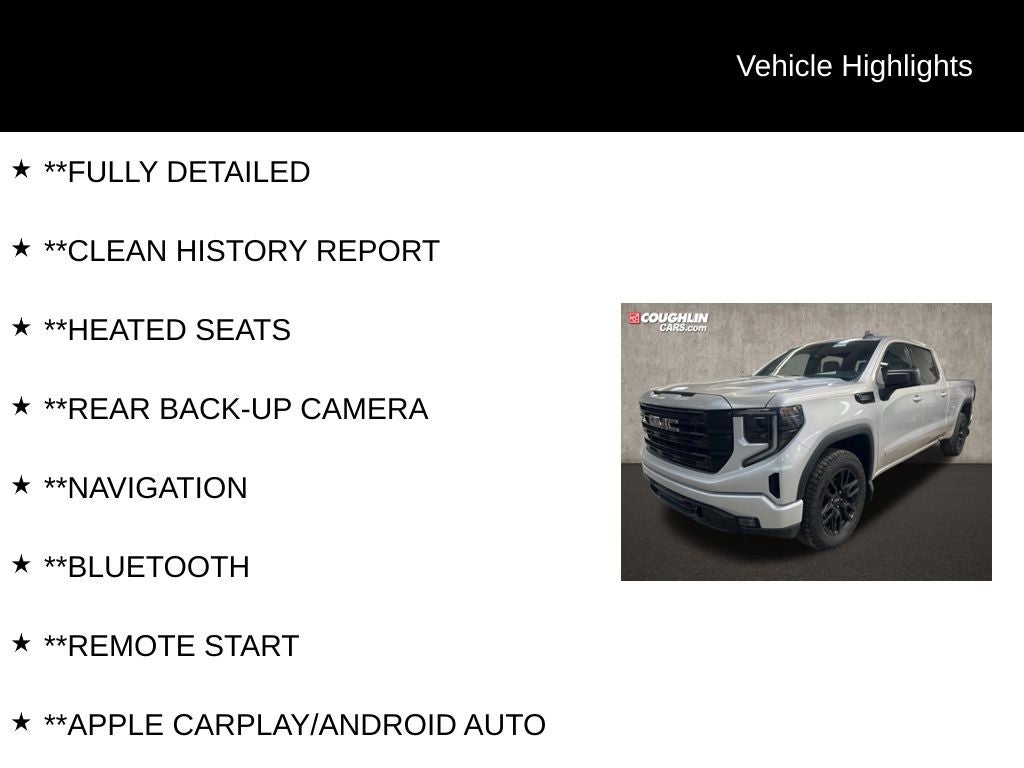 2022 GMC Sierra 1500 Elevation