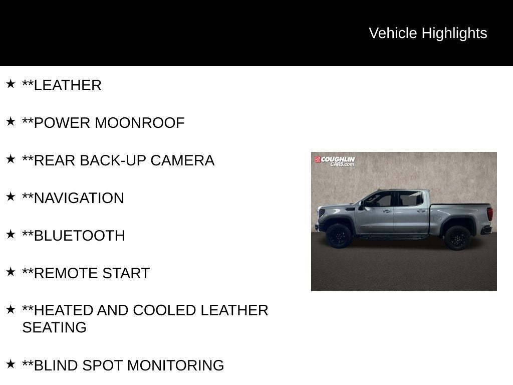 2023 GMC Sierra 1500 AT4X