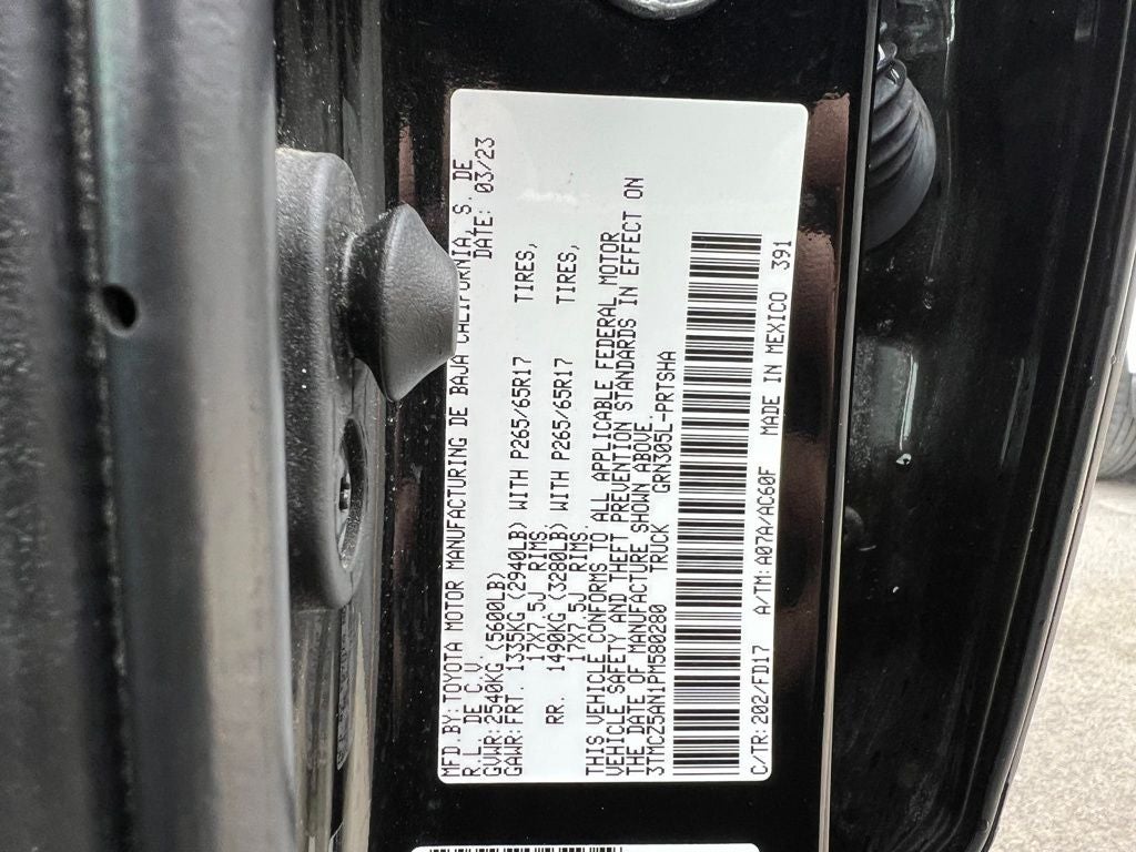 2023 Toyota Tacoma TRD Sport V6