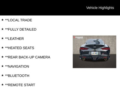 2021 Toyota Supra A91 Edition