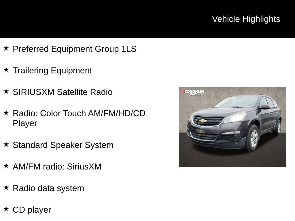 2013 Chevrolet Traverse LS